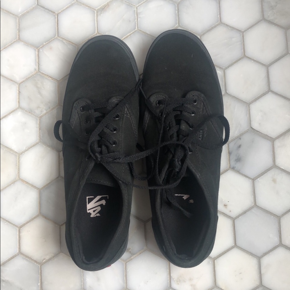 Vans Black Lace Up